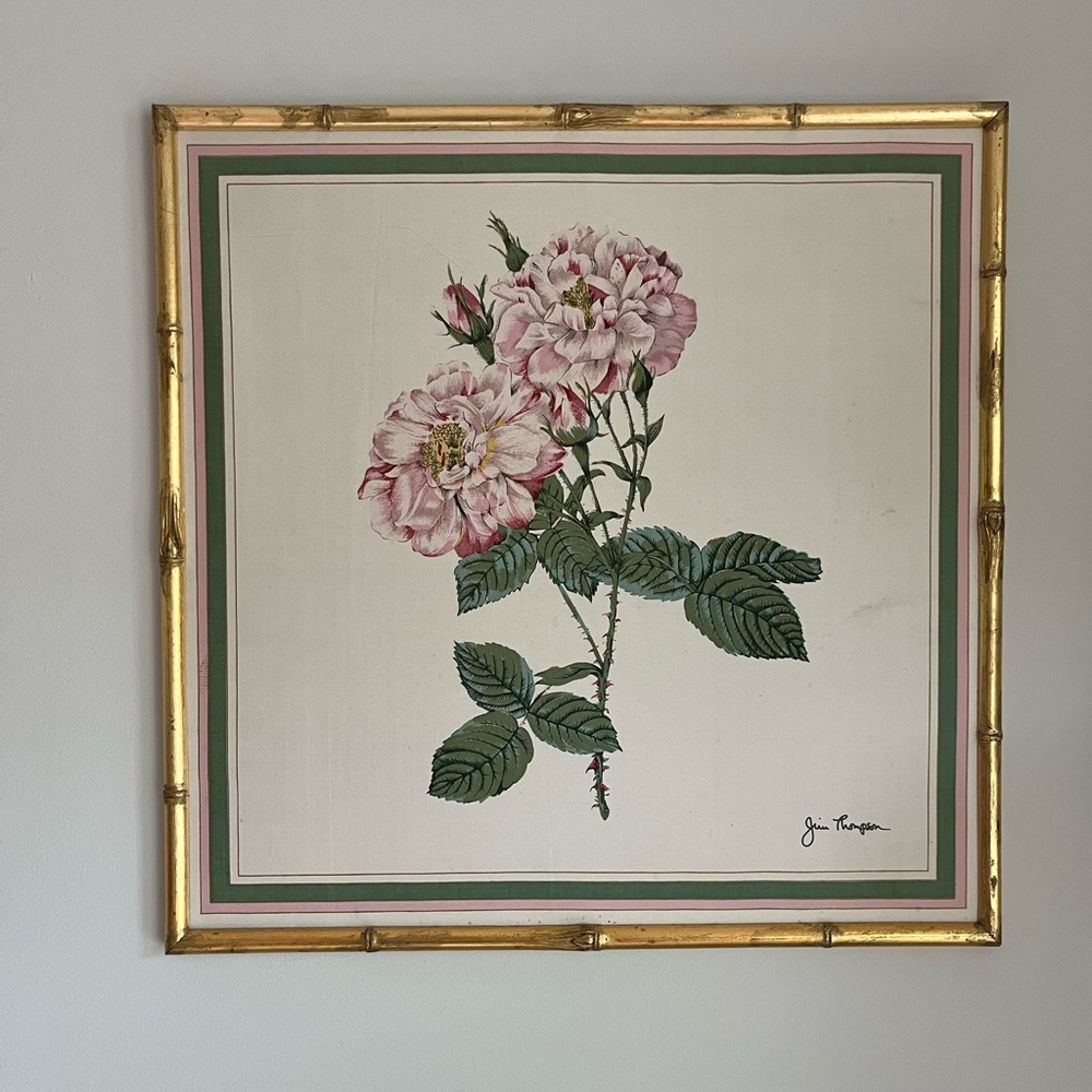 Jim Thompson Silk Wall Hanging